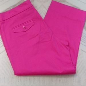 NWOT The Limited Magenta Capri